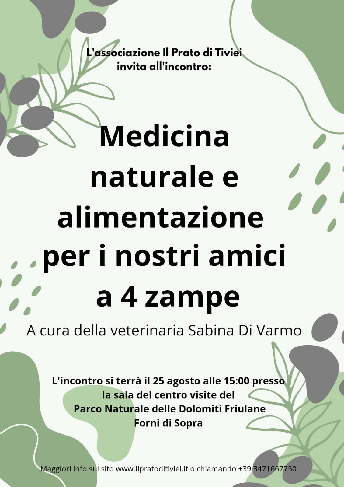 Medicina naturale e alimentazione per i nostri amici 4 zampe
